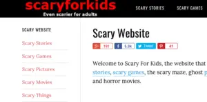 Scary for Kids